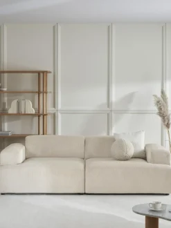 Sofa De Pana Melva (3 Plazas)