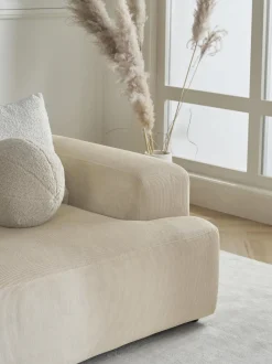 Sofa De Pana Melva (3 Plazas)