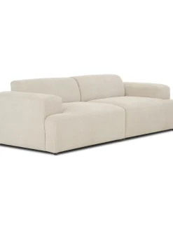 Sofa De Pana Melva (3 Plazas)