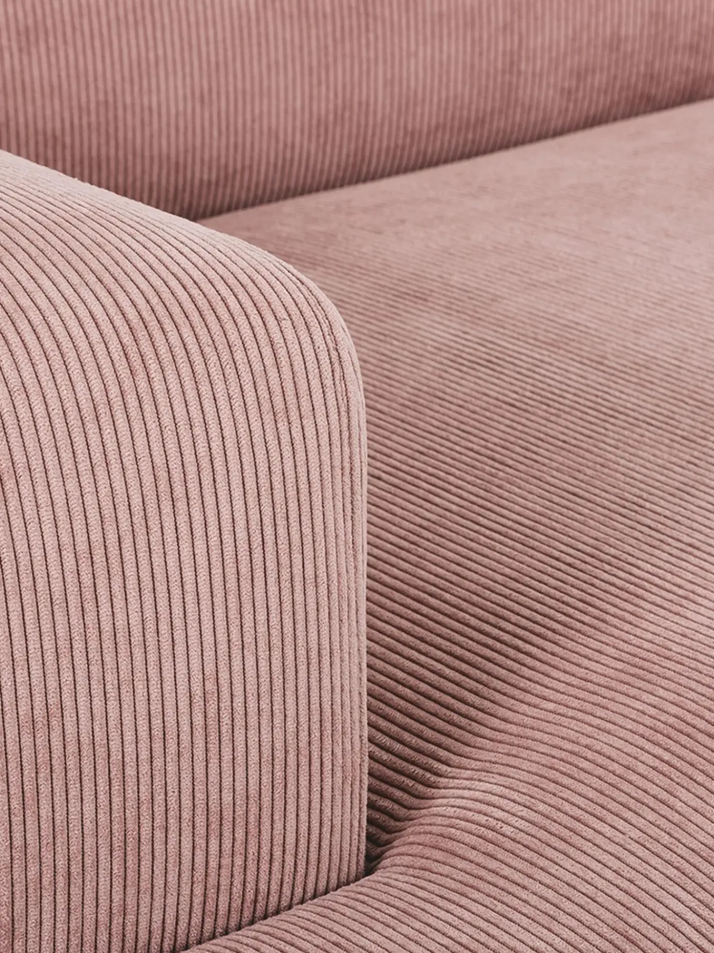Sofa De Pana Melva (3 Plazas)