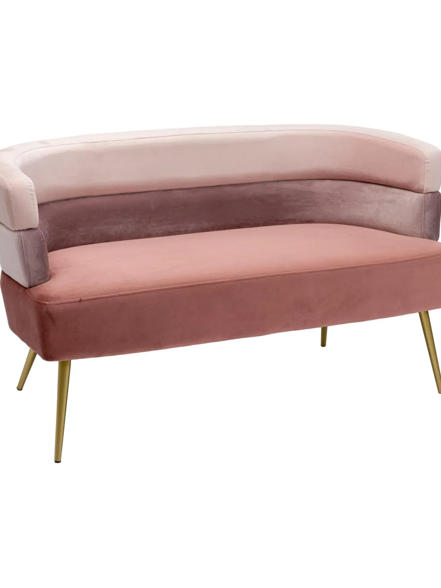 Sofa De Terciopelo En Diseno Retro Sandwich (2 Plazas)