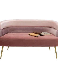 Sofa De Terciopelo En Diseno Retro Sandwich (2 Plazas)