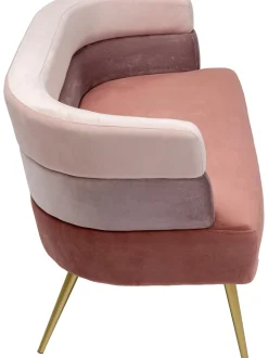 Sofa De Terciopelo En Diseno Retro Sandwich (2 Plazas)