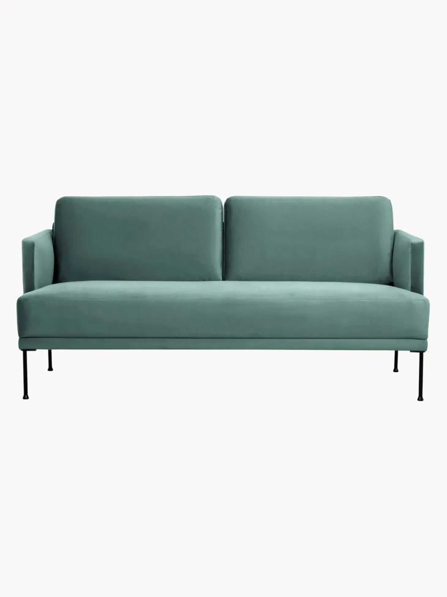 Sofa De Terciopelo Fluente (2 Plazas)