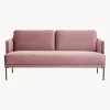 Sofa De Terciopelo Fluente (2 Plazas)