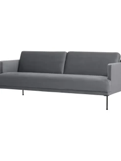 Sofa De Terciopelo Fluente (3 Plazas)