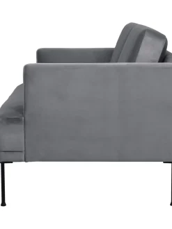Sofa De Terciopelo Fluente (3 Plazas)