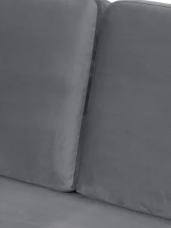 Sofa De Terciopelo Fluente (3 Plazas)