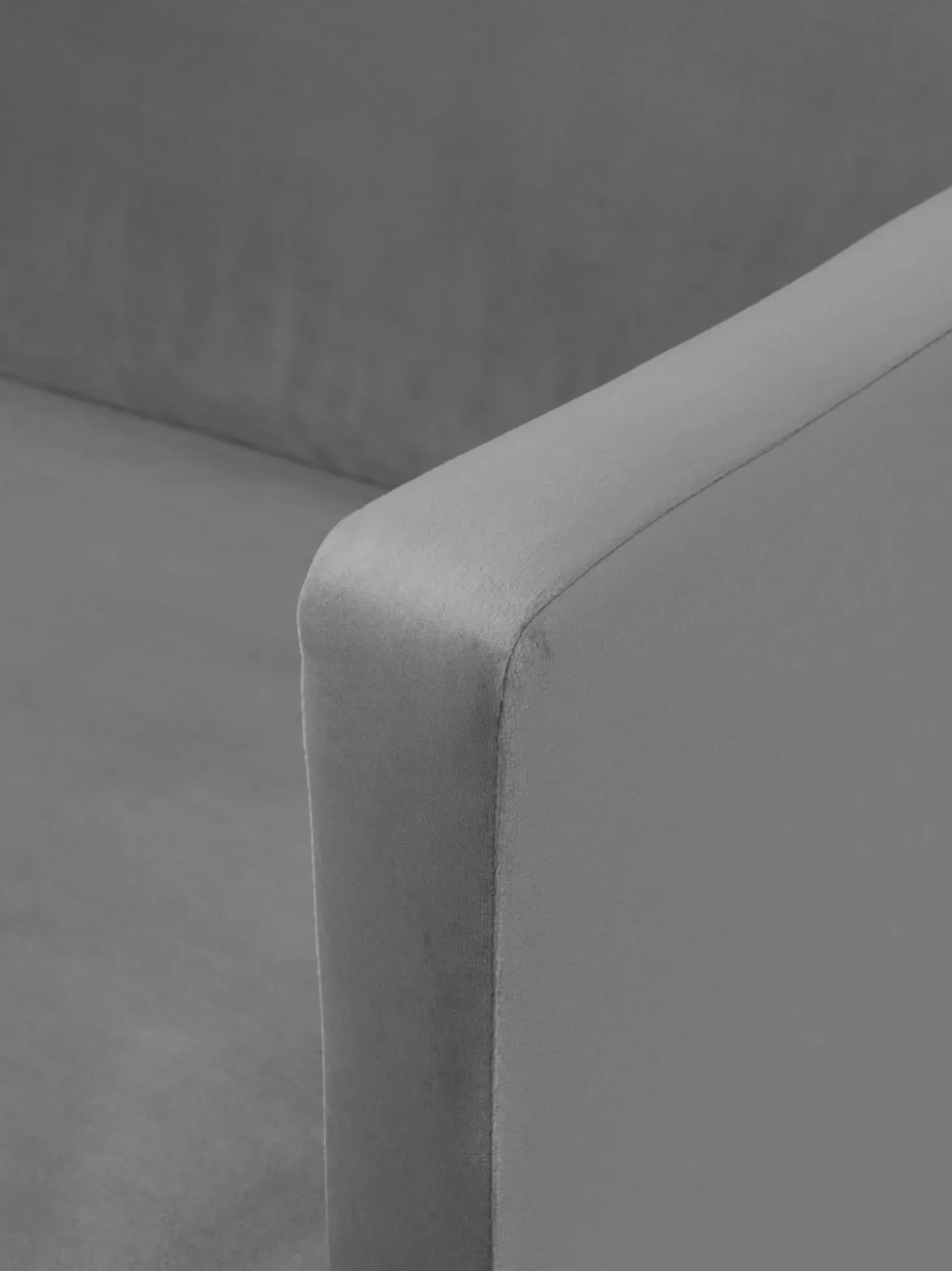 Sofa De Terciopelo Fluente (3 Plazas)