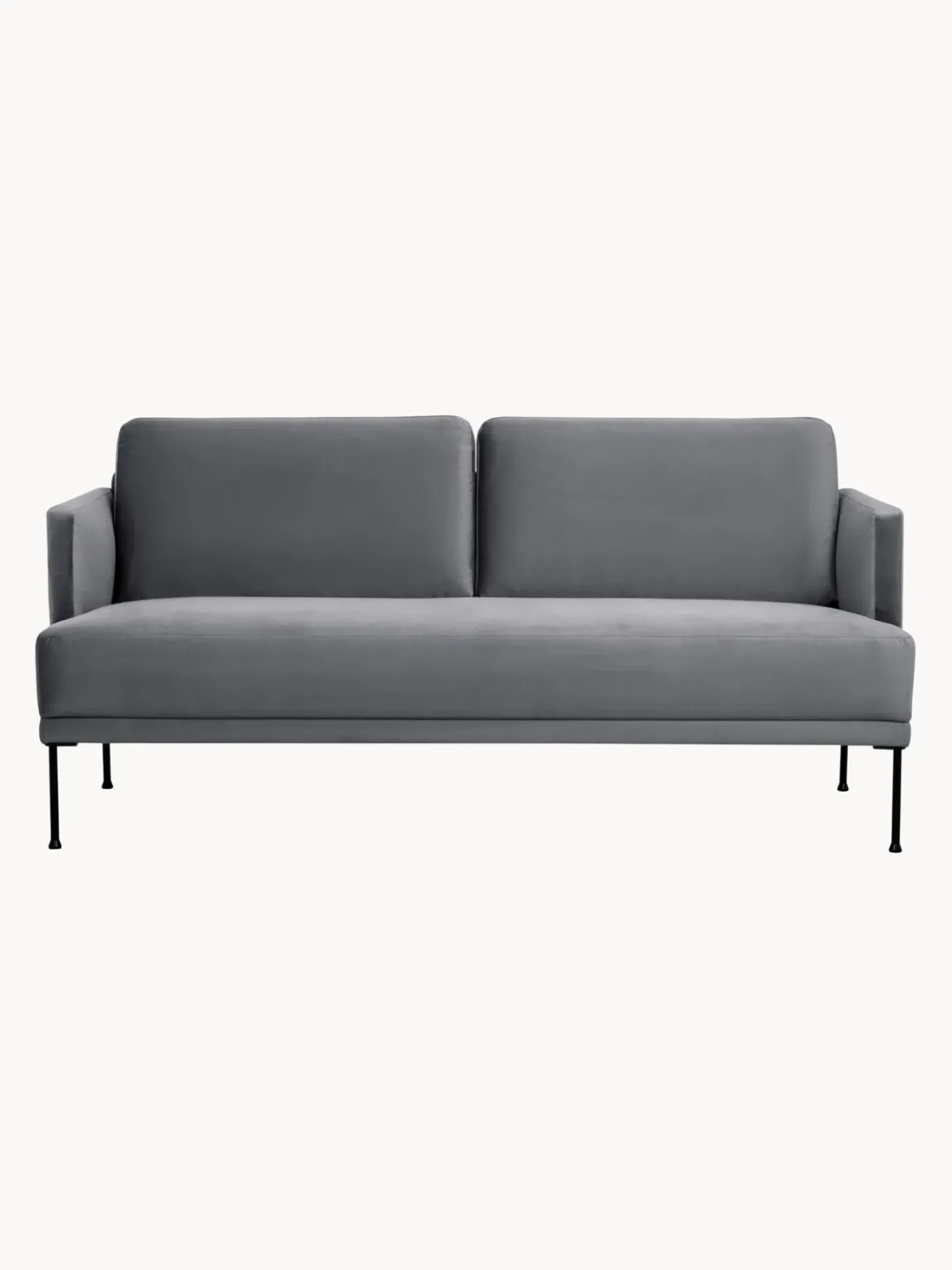 Sofa De Terciopelo Fluente (2 Plazas)