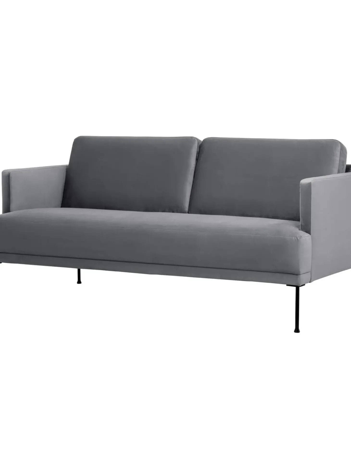 Sofa De Terciopelo Fluente (2 Plazas)