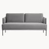 Sofa De Terciopelo Fluente (2 Plazas)
