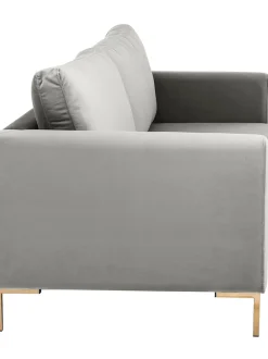 Sofa De Terciopelo Luna (3 Plazas)