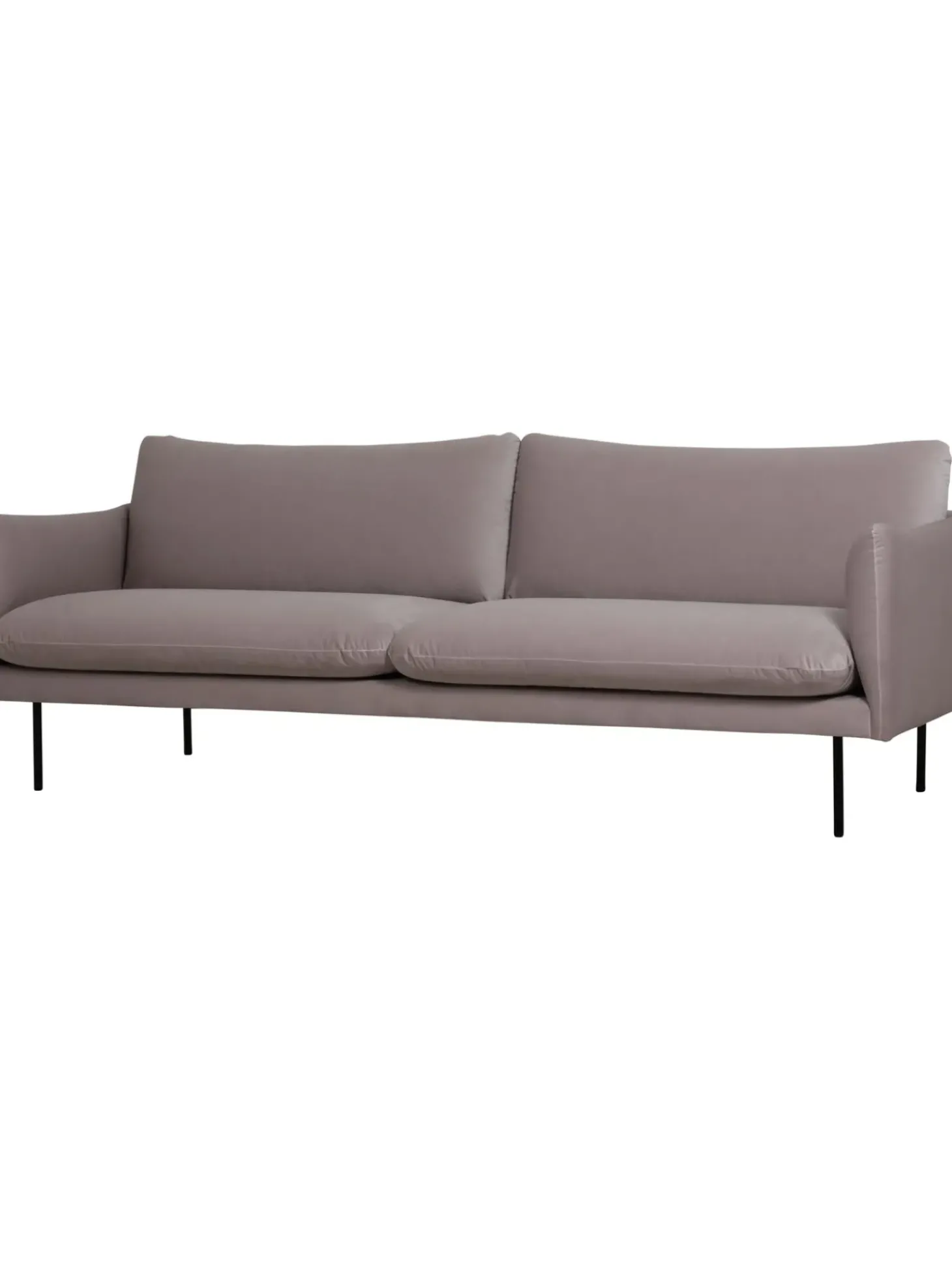 Sofa De Terciopelo Moby (3 Plazas)