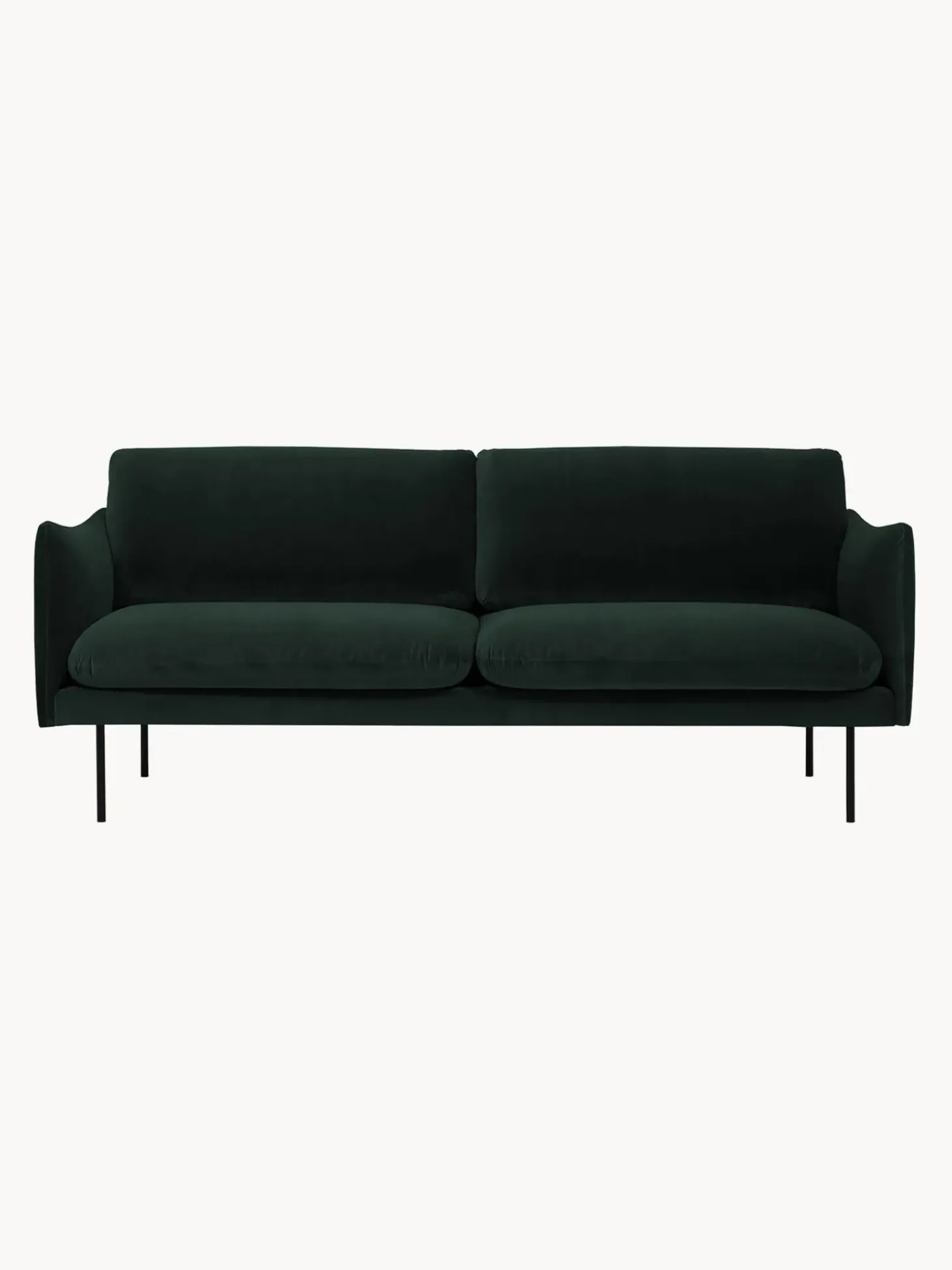 Sofa De Terciopelo Moby (2 Plazas)