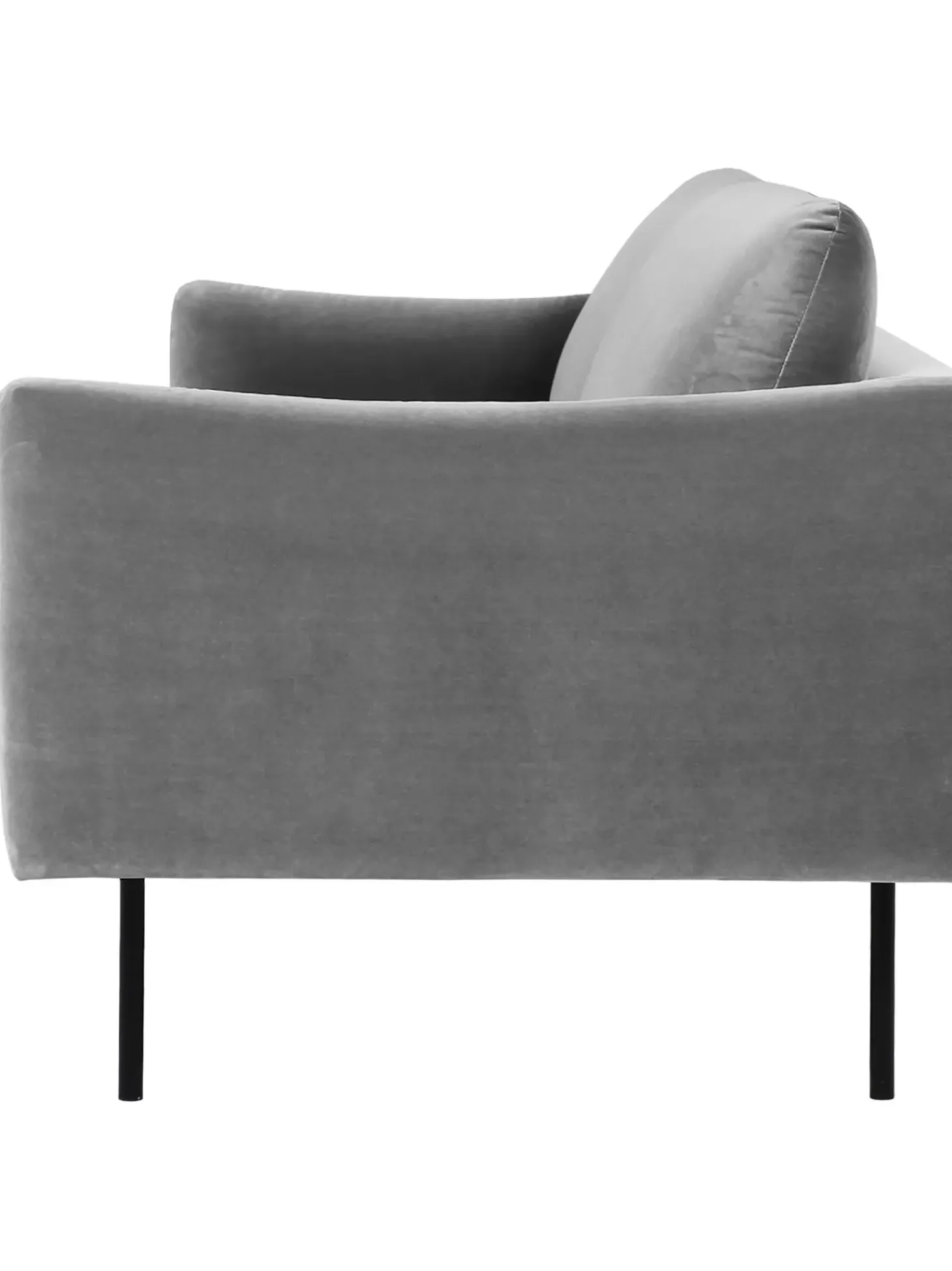 Sofa De Terciopelo Moby (3 Plazas)