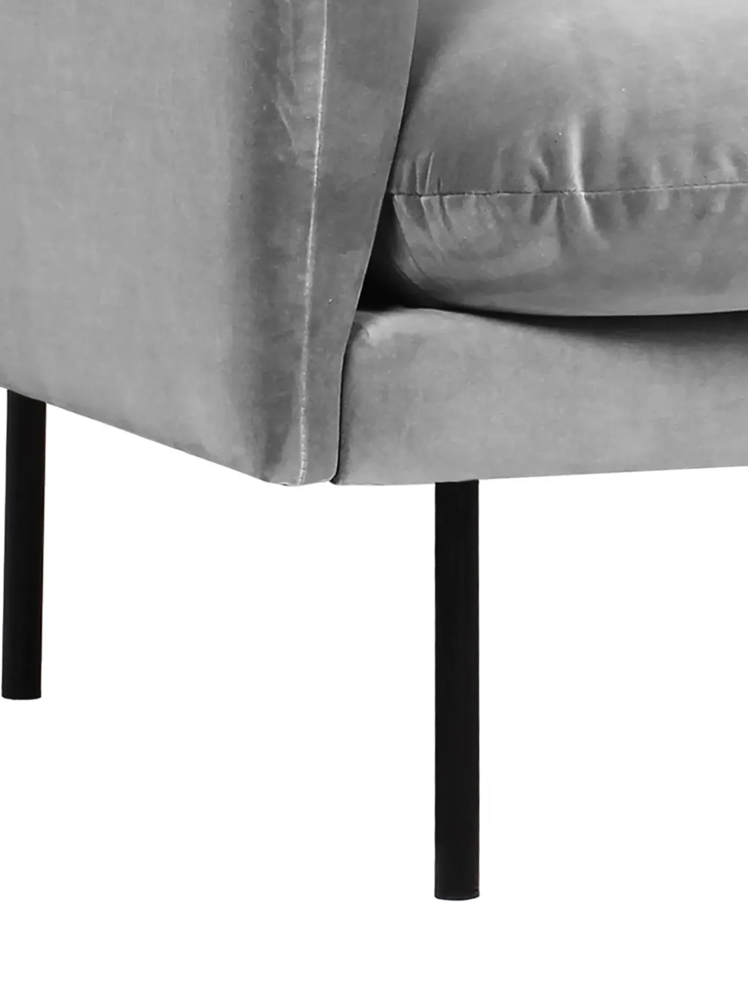 Sofa De Terciopelo Moby (3 Plazas)