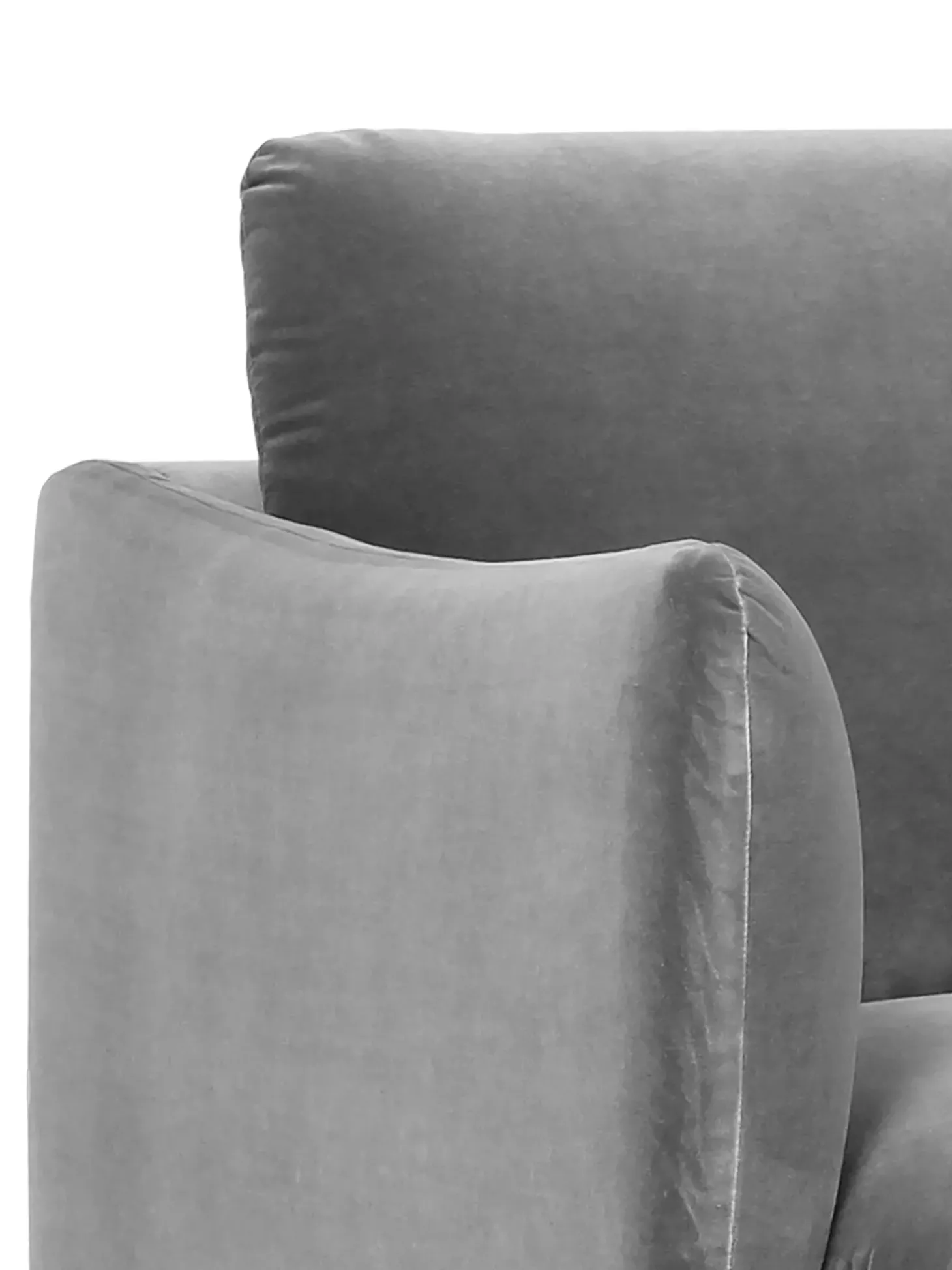 Sofa De Terciopelo Moby (3 Plazas)