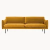 Sofa De Terciopelo Moby (3 Plazas)