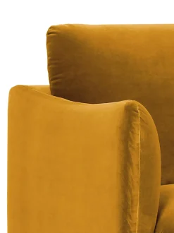 Sofa De Terciopelo Moby (3 Plazas)