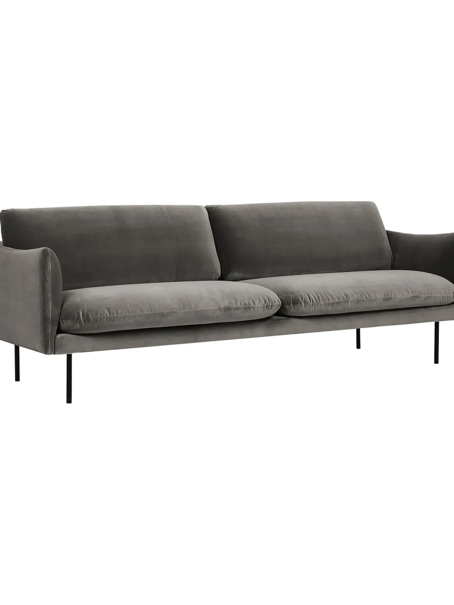 Sofa De Terciopelo Moby (3 Plazas)