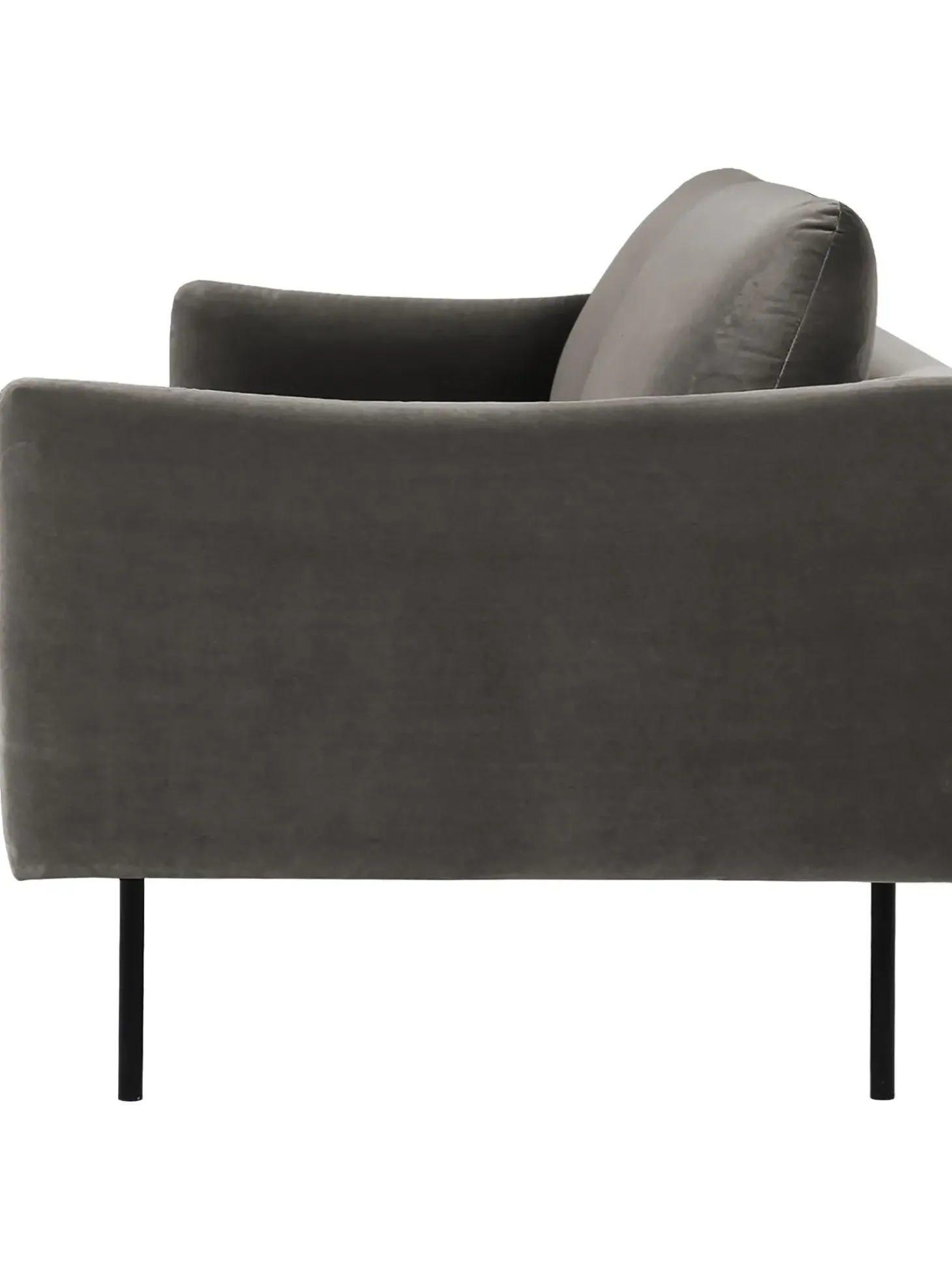 Sofa De Terciopelo Moby (3 Plazas)