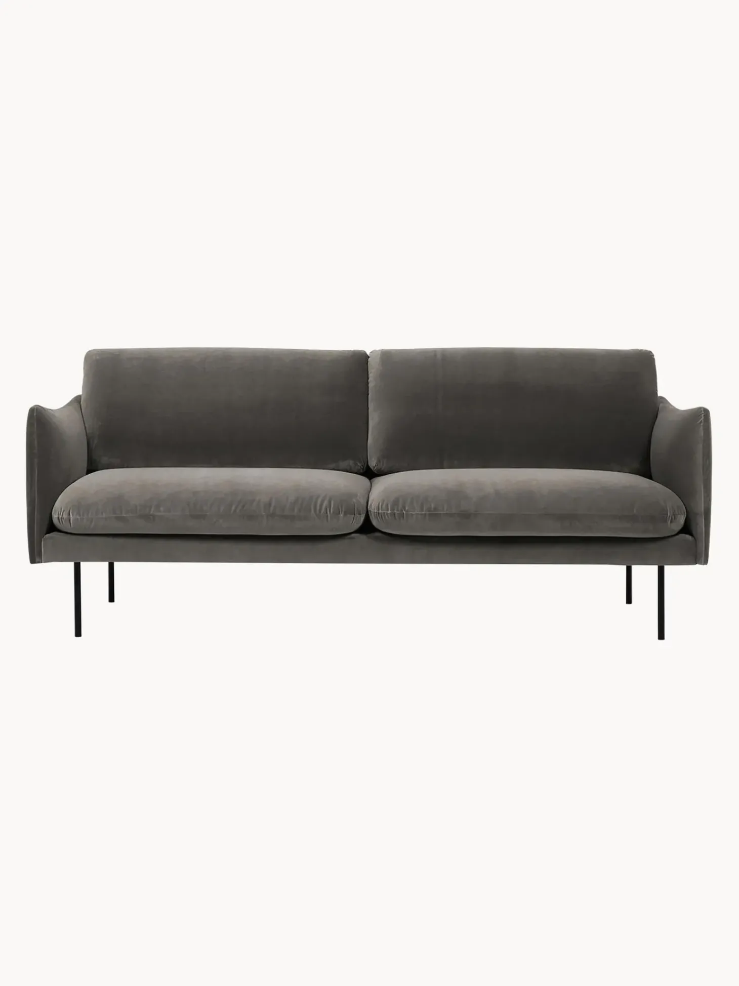 Sofa De Terciopelo Moby (2 Plazas)