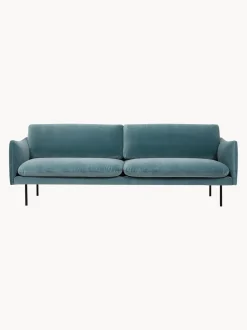 Sofa De Terciopelo Moby (3 Plazas)