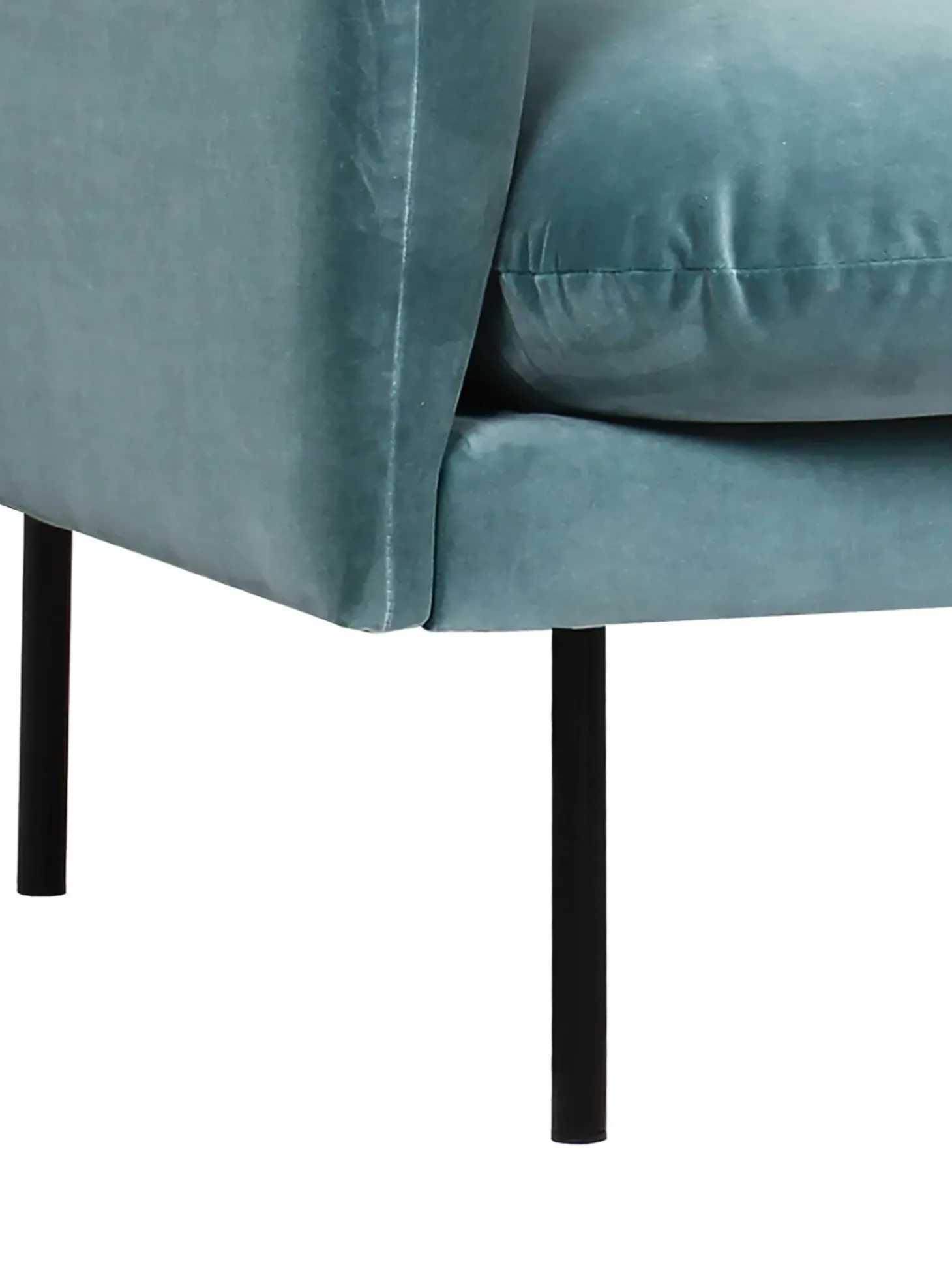 Sofa De Terciopelo Moby (3 Plazas)