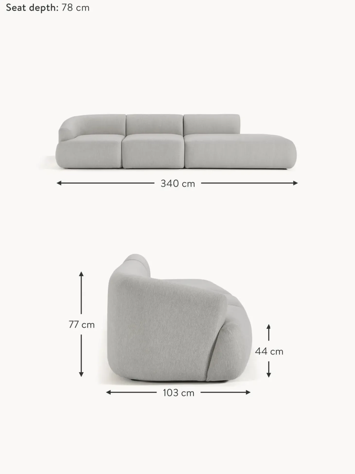 Sofa Divan Modular Grande Sofia