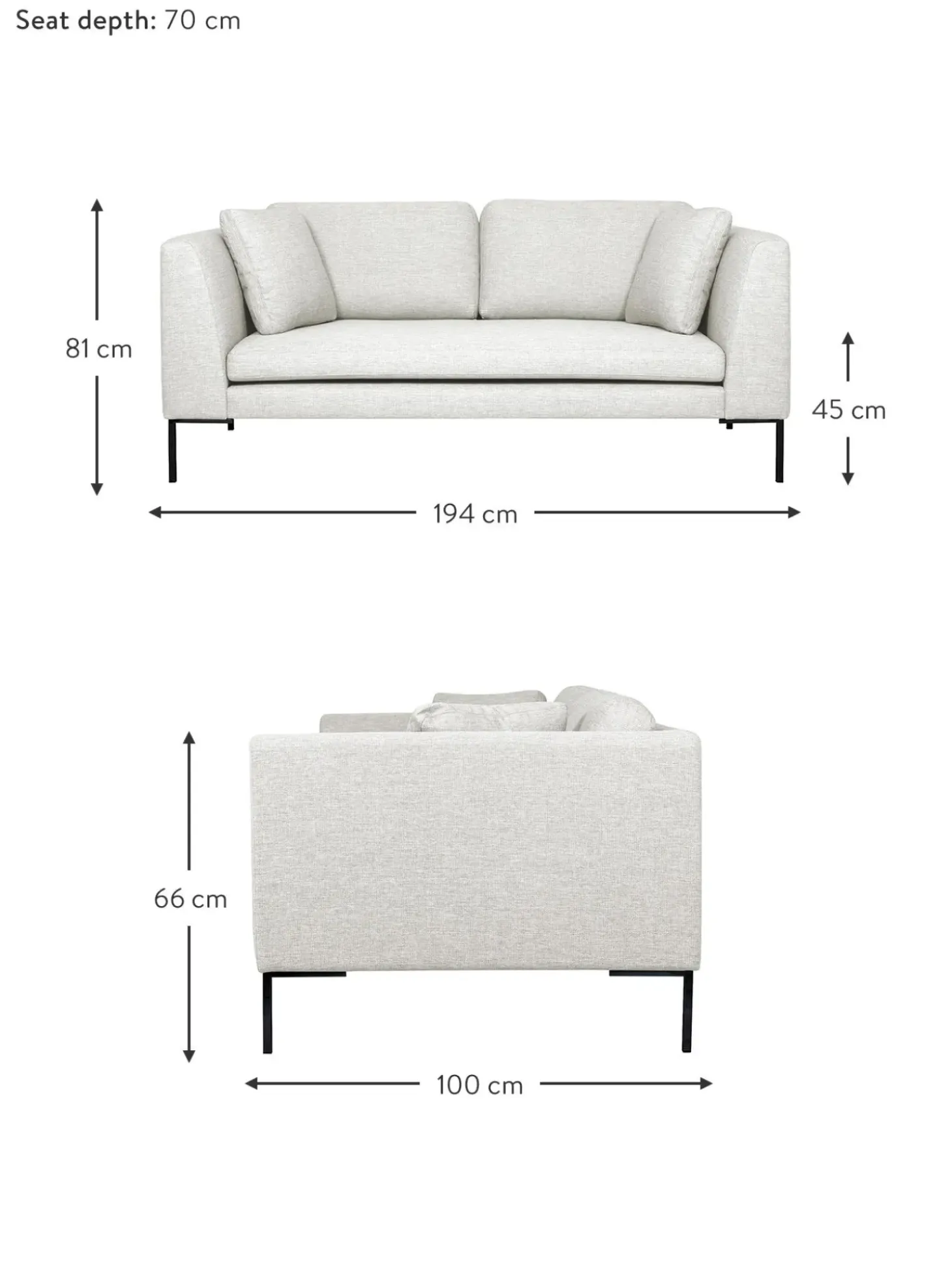 Sofa Emma (3 Plazas)