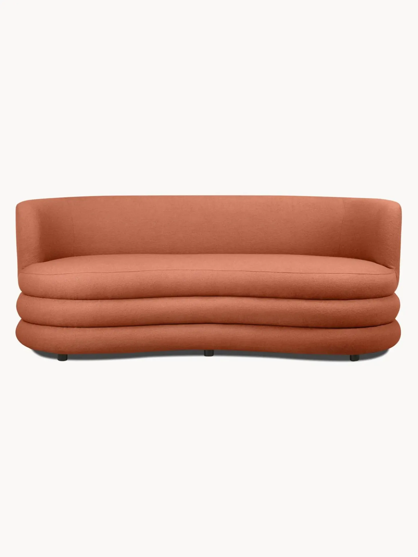 Sofa En Tejido Boucle De Diseno Solomon (3 Plazas)