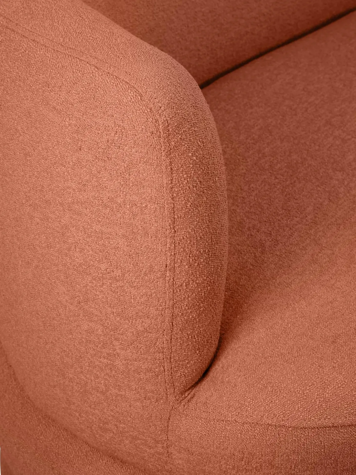 Sofa En Tejido Boucle De Diseno Solomon (3 Plazas)