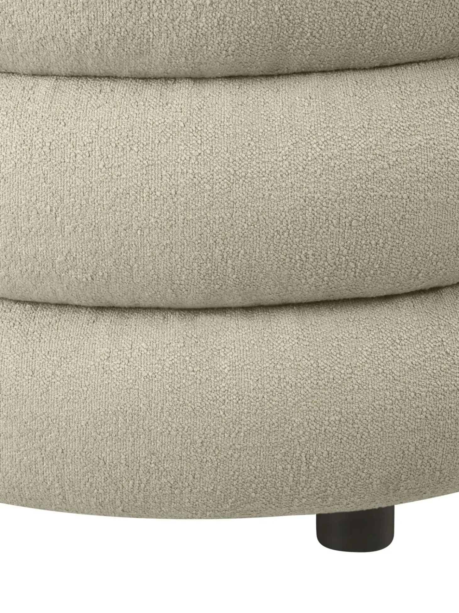Sofa En Tejido Boucle De Diseno Solomon (3 Plazas)