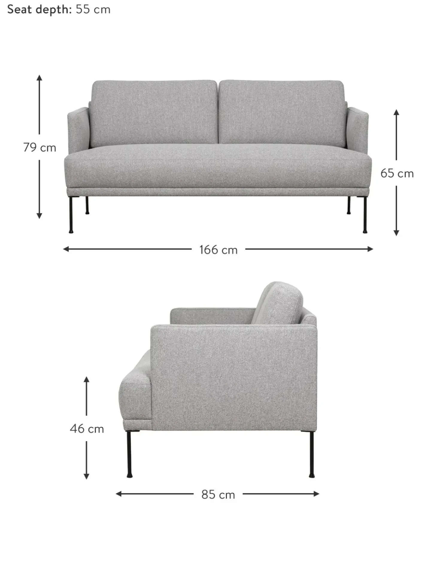Sofa Fluente (2 Plazas)