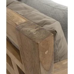 Sofa Grande Para Exterior De Madera Bali (4 Plazas)
