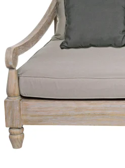 Sofa Grande Para Exterior De Madera Bali (4 Plazas)