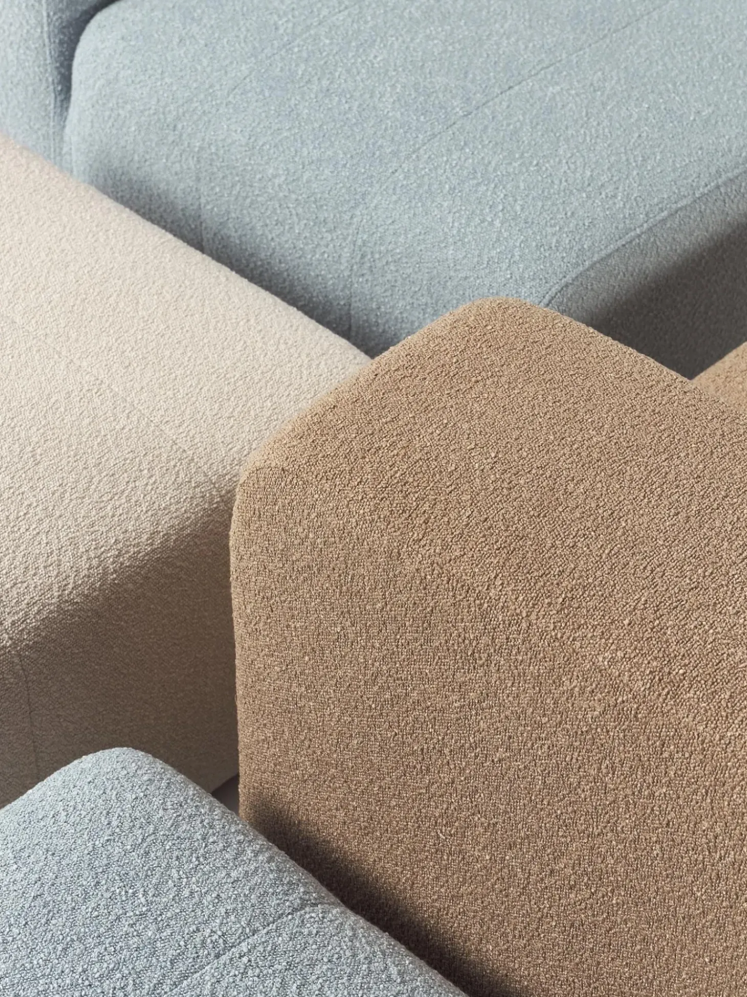 Sofa Modular Boucle Lena (3 Plazas)