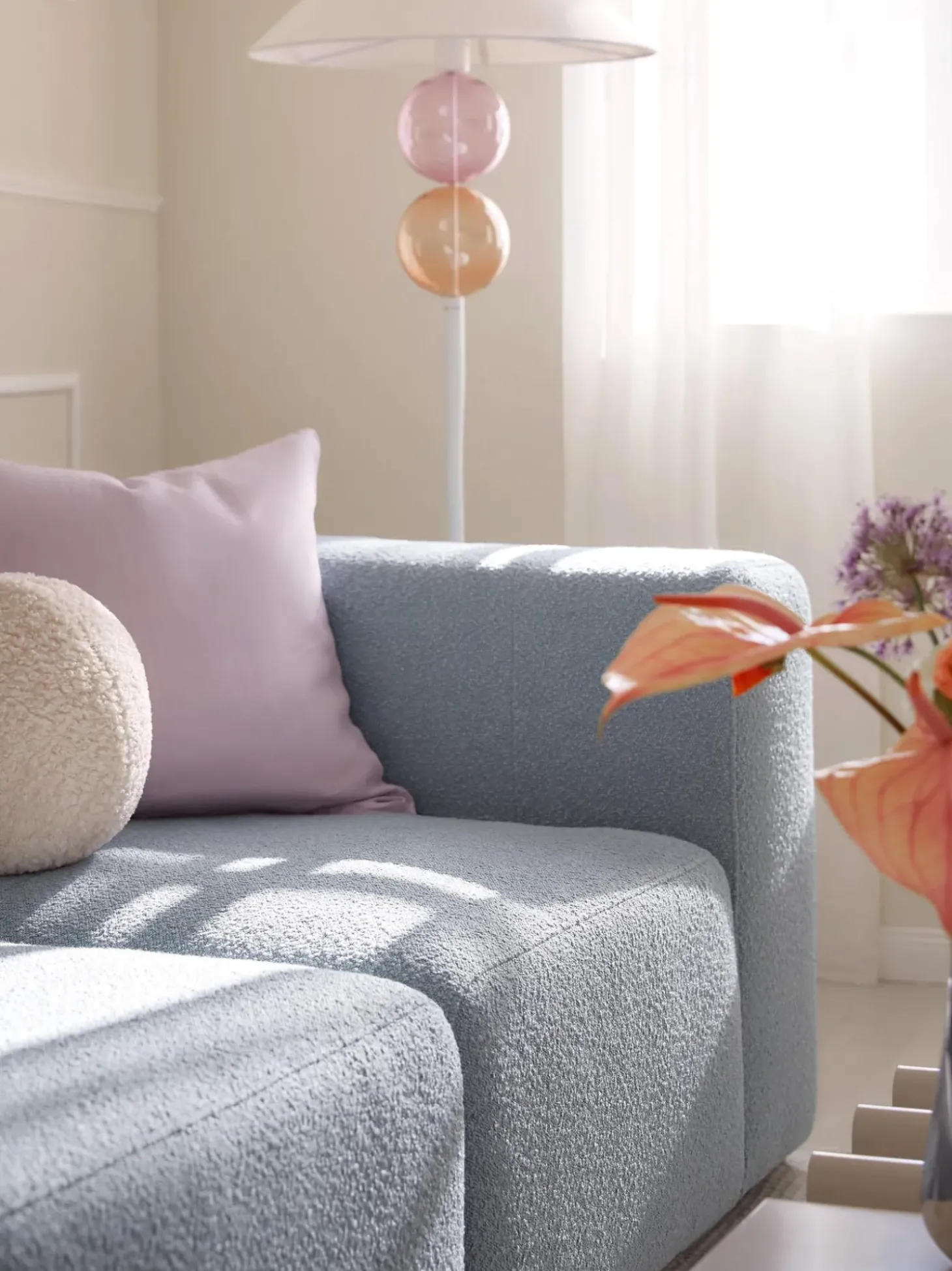 Sofa Modular Boucle Lena (4 Plazas)