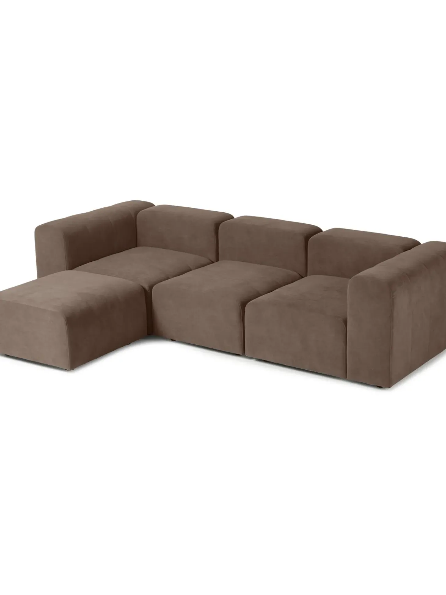 Sofa Modular Con Reposapies Lena (4 Plazas)