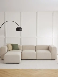 Sofa Modular Con Reposapies Lena (4 Plazas)