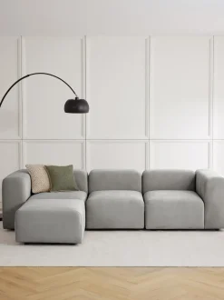 Sofa Modular Con Reposapies Lena (4 Plazas)