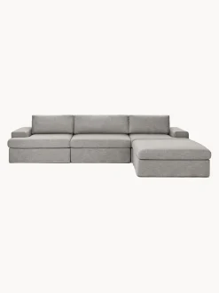 Sofa Modular Con Reposapies Russell (4 Plazas), Desenfundable