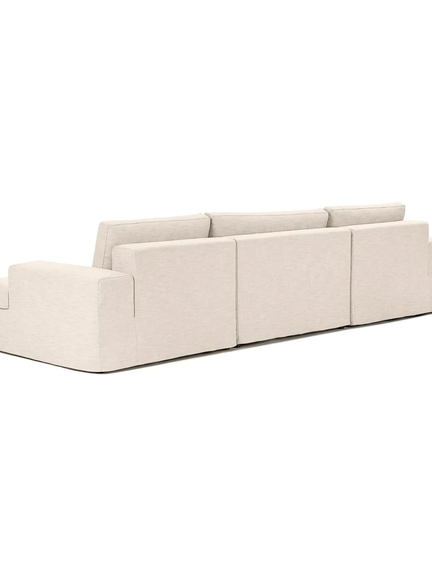 Sofa Modular Con Reposapies Russell (4 Plazas), Desenfundable