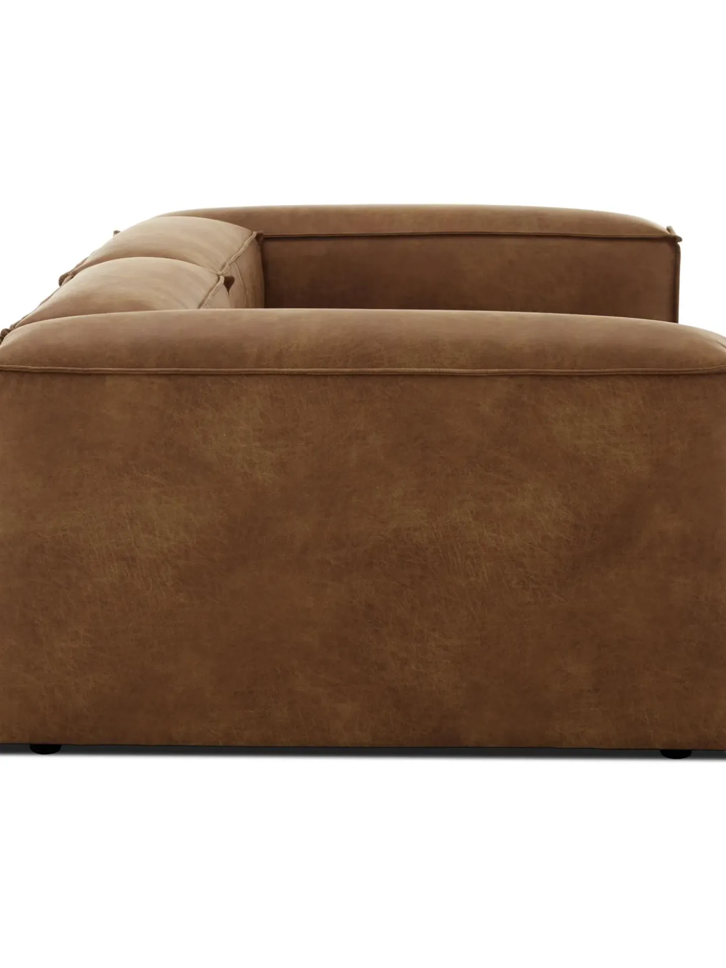Sofa Modular De Cuero Lennon (3 Plazas)