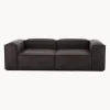 Sofa Modular De Cuero Reciclado Lennon (3 Plazas)