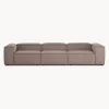 Sofa Modular De Pana Lennon (4 Plazas)