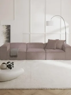 Sofa Modular De Pana Lennon (4 Plazas)