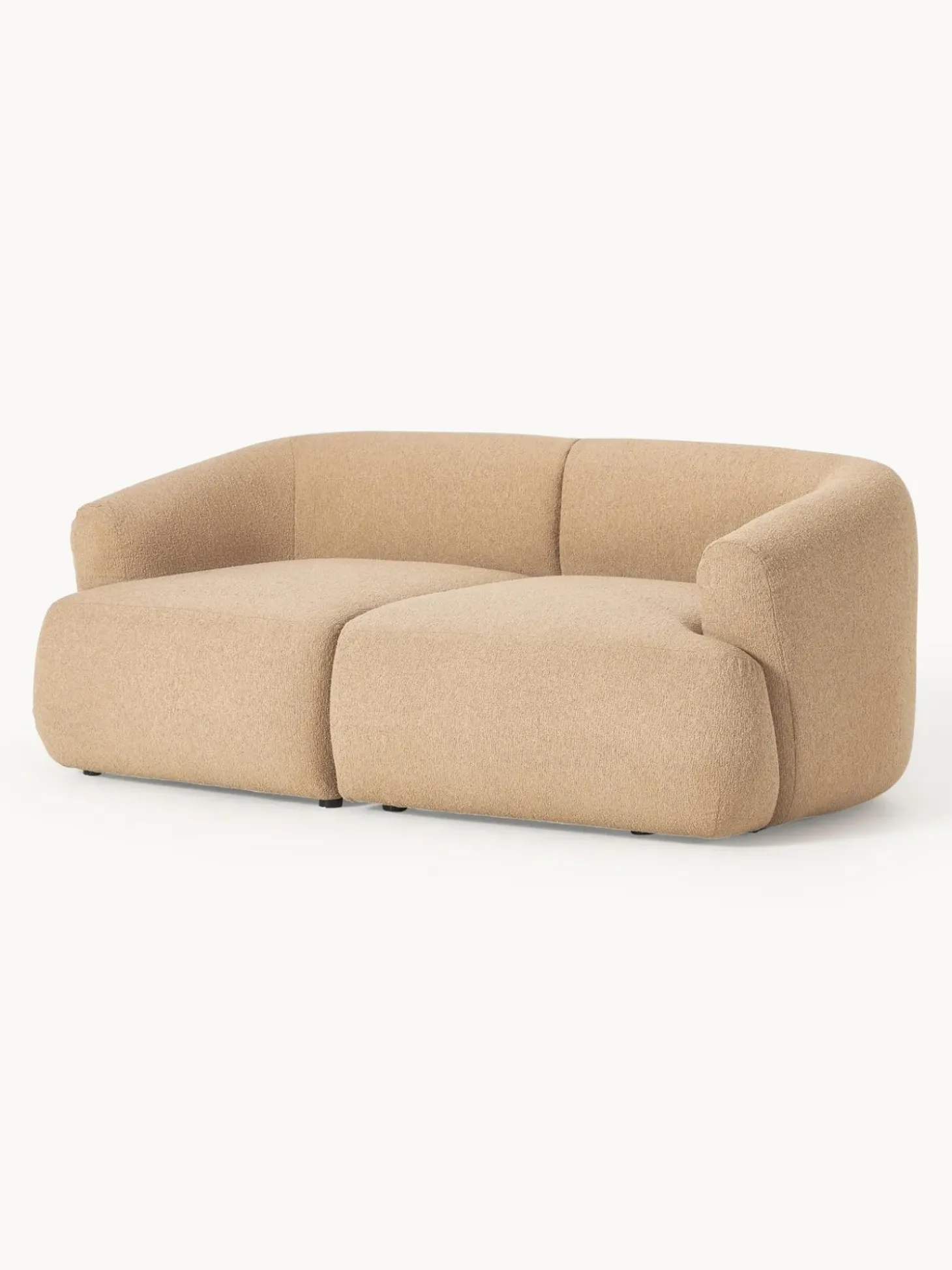 Sofa Modular En Tejido Boucle Sofia (2 Plazas)