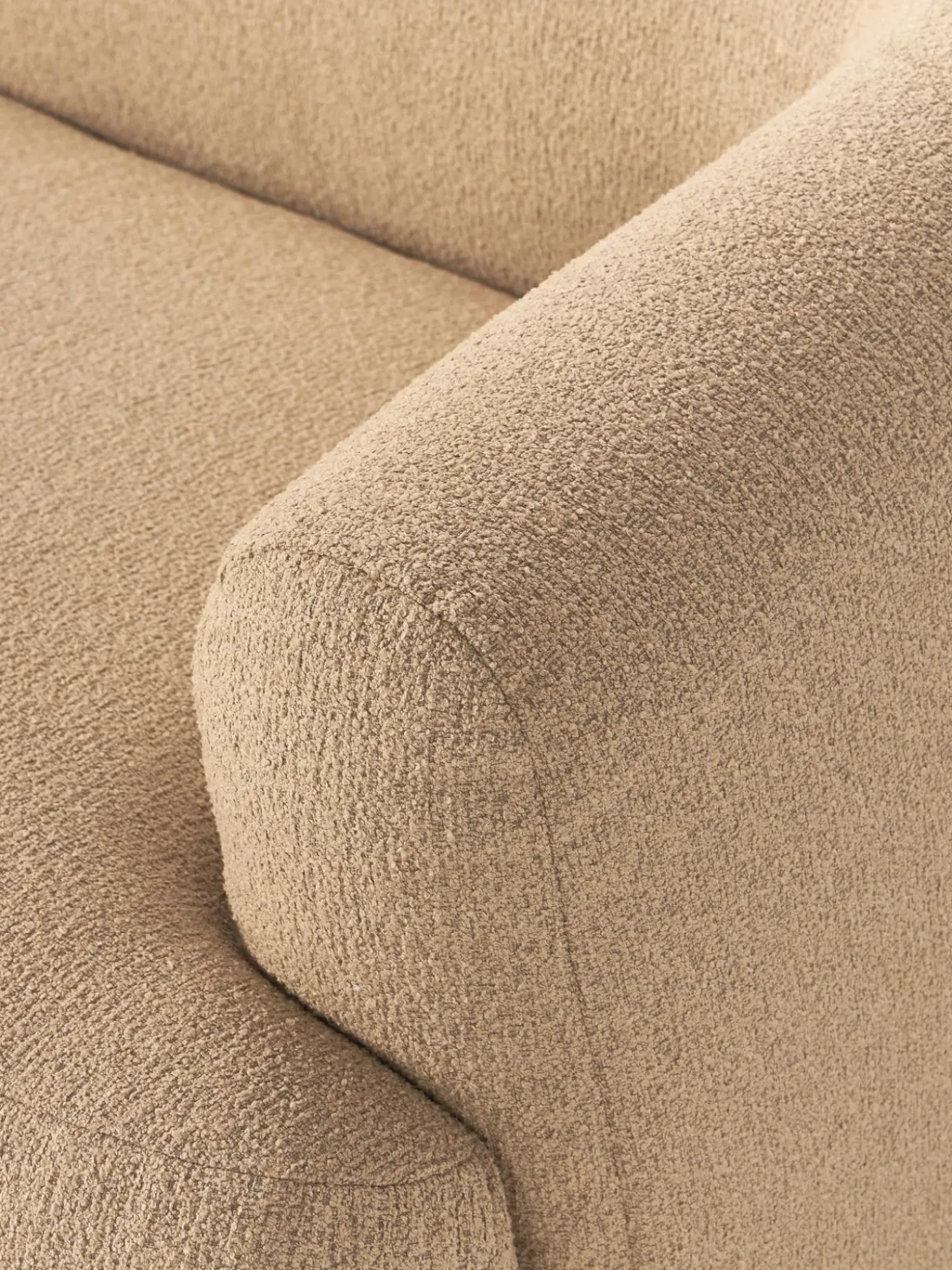 Sofa Modular En Tejido Boucle Sofia (2 Plazas)